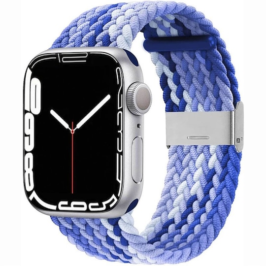 Punottu elastinen rannekoru Apple Watch 7 (41mm) - gradientblue