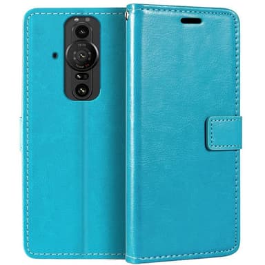 Lompakkokotelo 3-kortti Sony Xperia Pro-I  - Vaaleansininen