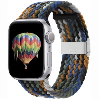 Punottu elastinen rannekoru Apple watch 6 (40mm) - cowboy