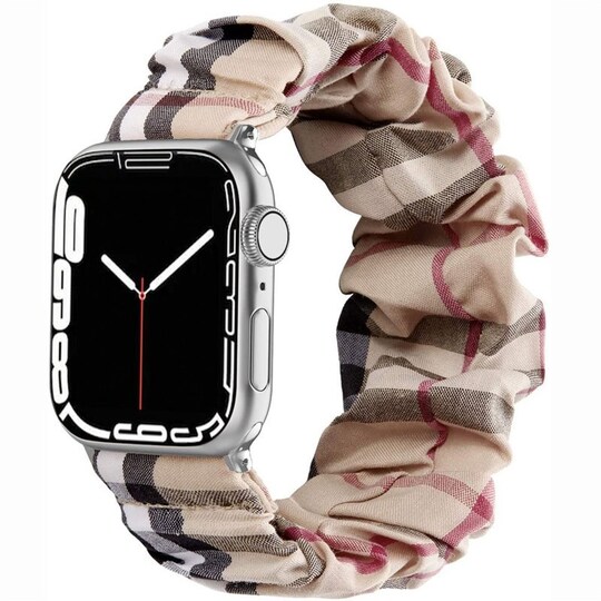 Scrunchie elastinen rannekoru Apple Watch 7 (41mm) - Bpwgrid