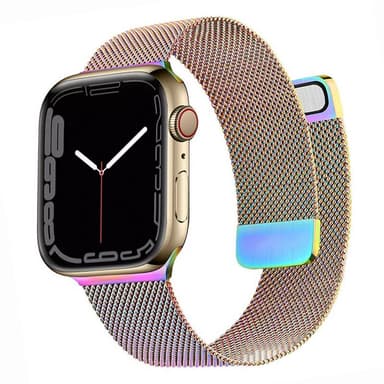 Milanese Rannekoru Apple Watch 7 (45mm) - Rainbow