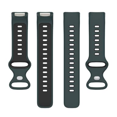 Twin Sport Rannekoru Armband Fitbit Charge 5 - Oliivinvihreä/musta
