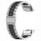 Rannekoru ruostumatonta terästä Fitbit Charge 5 - Hopea/musta