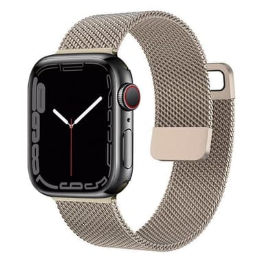 Milanese Rannekoru Apple Watch 7 (45mm) - Vintage Gold