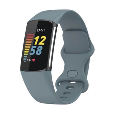 Sport Rannekoru Fitbit Charge 5 (L) - Harmaa sininen