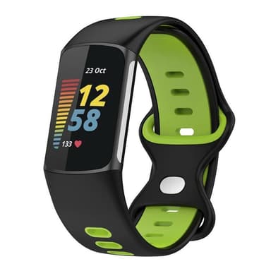 Twin Sport Rannekoru Armband Fitbit Charge 5 - Musta/lime