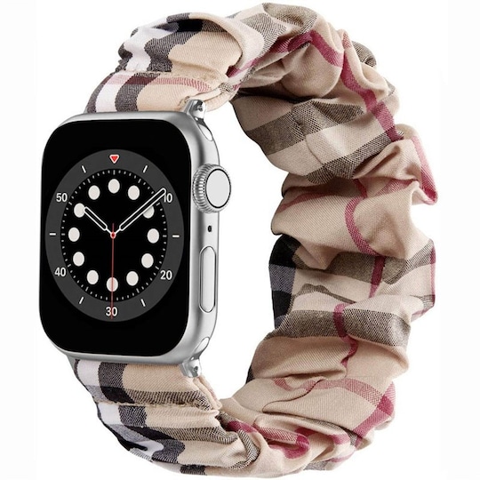 Scrunchie elastinen rannekoru Apple Watch 6 (40mm) - Bpwgrid
