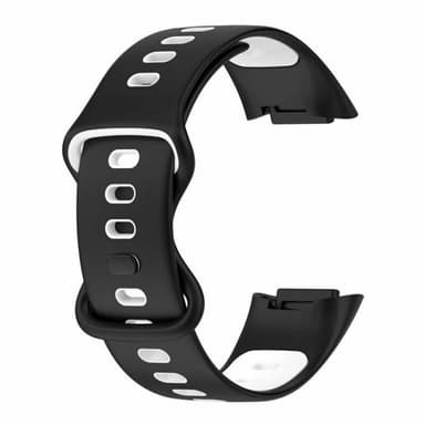 Twin Sport Rannekoru Armband Fitbit Charge 5 - Musta/valkoinen