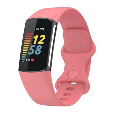 Sport Rannekoru Fitbit Charge 5 (S) - Vaaleanpunainen