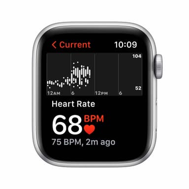 Apple Watch SE 44 mm GPS (hop. alum./syvänsininen sport-ranneke)