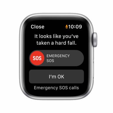 Apple Watch SE 44 mm GPS (hop. alum./syvänsininen sport-ranneke)
