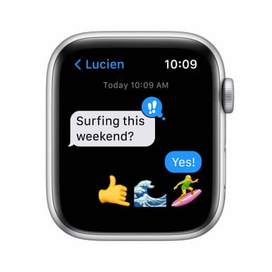 Apple Watch SE 44 mm GPS (hop. alum./syvänsininen sport-ranneke)