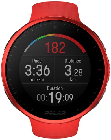 Polar Vantage V2 urheilukello (punainen)
