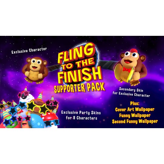 Fling to the Finish - Supporter Pack - PC Windows