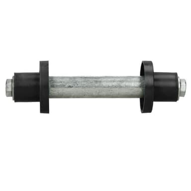 ECD Germany -kottikärrypyörä, ilmarenkailla, akselilla - 4.80 / 4.00-8 - Ø 390mm