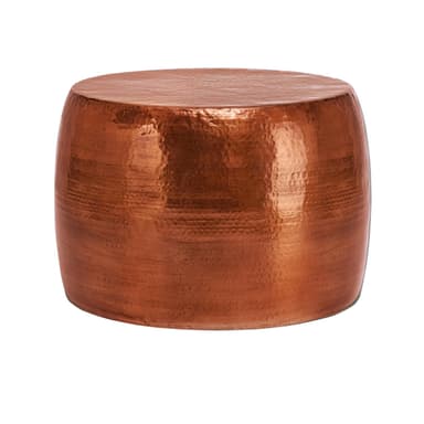 WOMO-DESIGN sohvapöytä olohuoneen sohvapöytä alumiini Ø 53x41 cm kupari
