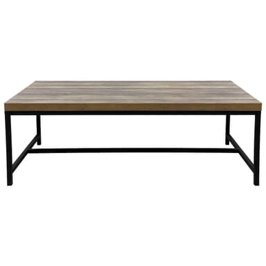 ECD Germany sohvapöytä 116x60x40 cm - neliö - valmistettu puusta MDF /