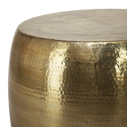 WOMO-DESIGN sohvapöytä olohuoneen sohvapöytä alumiini Ø 53x41 cm kulta
