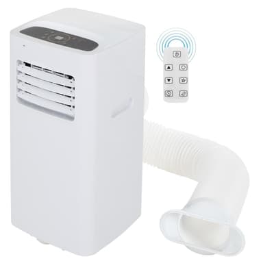 ECD Germany MOBILE Ilmastointi 4IN1, ilmajäähdytin 7000 BTU 2KW, hiljainen, 3