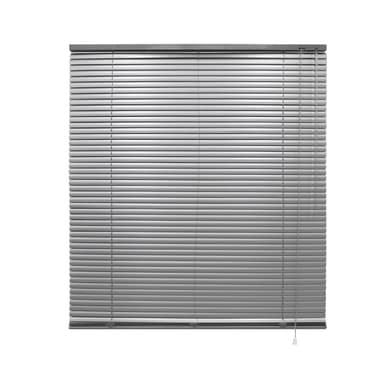 ECD Germany Alumiinikaihtimet 60 x 130 cm - hopea - alumiinilamelleja -