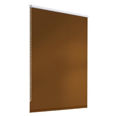 ECD Germany-pimennysverho 120 x 150 cm - ruskea - Klemmfix - ilman poraa -
