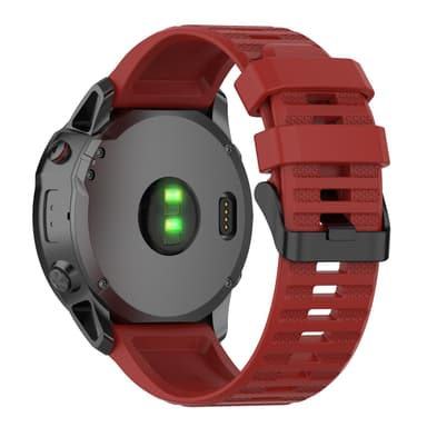 Korvaava rannekoru Garmin-älykellolle Red