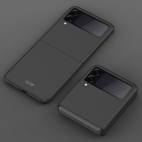 Taitettava ja taitettava kotelo Samsung Galaxy Z Flip 3 Black -puhelimelle