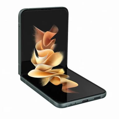 Samsung Galaxy Z Flip 3 mobilskal TPU/PC Grön