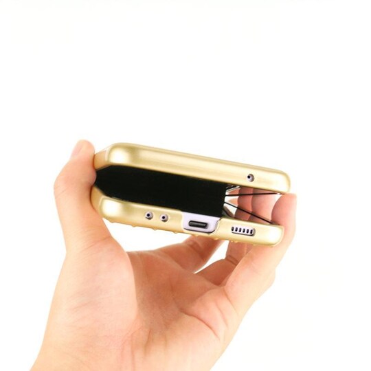 Samsung Galaxy Z Flip 3 taitettava kotelo Kultainen