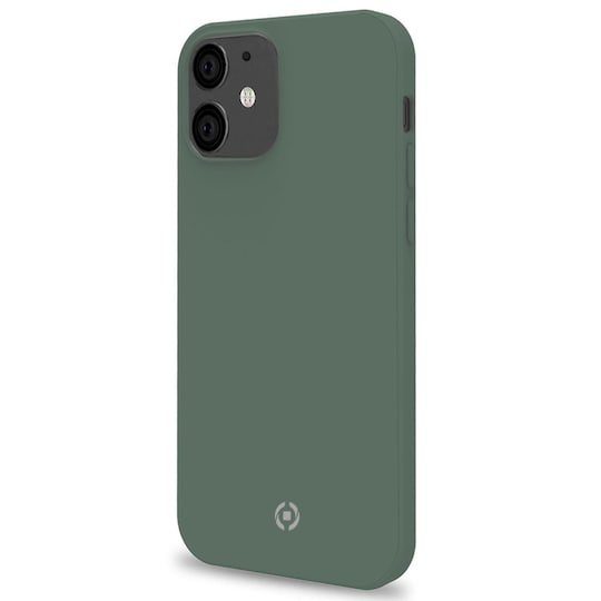 Cromo Pehmeä kumikotelo iPhone 12 Mini Green