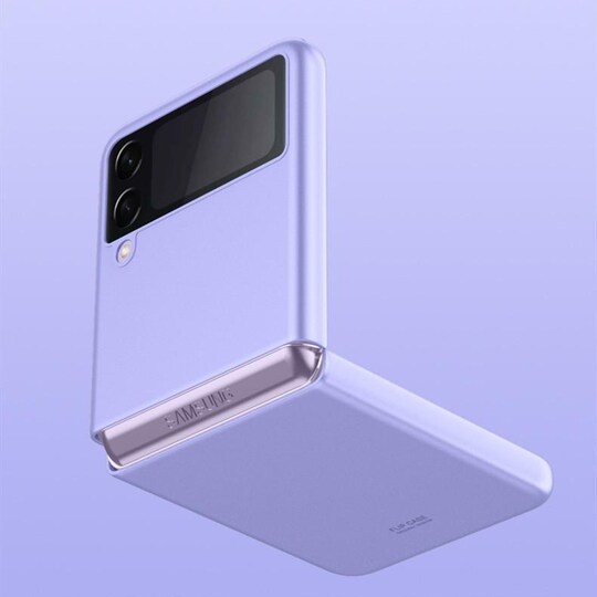 Samsung Galaxy Z Flip 3 matkapuhelimen kansi TPU / PC Lavender