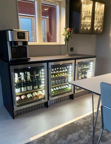 Sisäänrakennettu viininjäähdytin Esittelyhylly - WineCave 700 60S ruostumaton