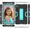 Shockproof Kotelo telineellä Samsung Galaxy Tab A7 10.4 (2020) Musta/Mintunvihreä