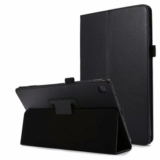 Keinonahkakotelo Samsung Galaxy Tab A7 10.4 (2020) Musta