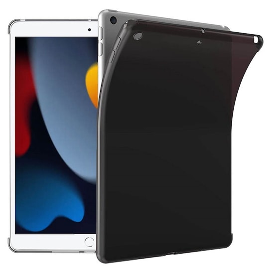 Silikonikotelo Apple iPad 10.2 (2021) - Musta