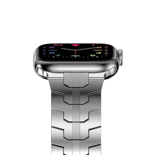 Iron Man Ruostumaton Ranneke Apple Watch 6 (44mm) - Hopea