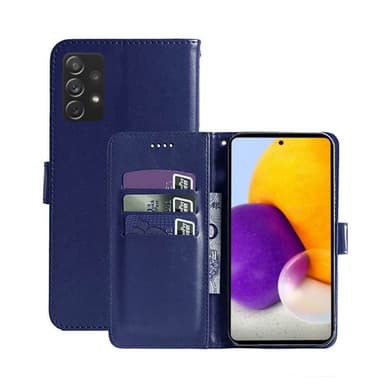 Samsung Galaxy A73 5G Lompakkokotelo 3-kortti  - tumma