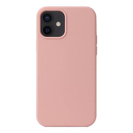Liquid suojakuori Apple iPhone 12 Mini - Vaaleanpunainen