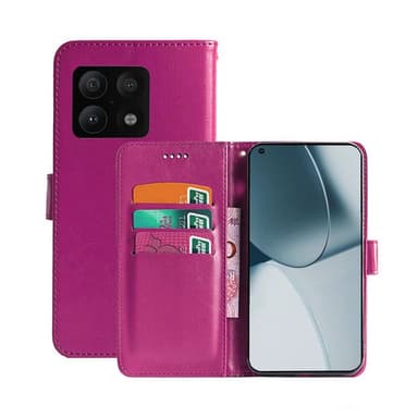 OnePlus 10 Pro Lompakkokotelo 3-kortti  - pinkki