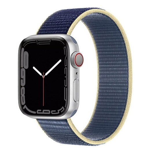 Nylonrannekoru Apple Watch 7 (41mm) -Artic Ocean Blue