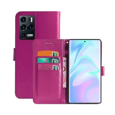 Lompakkokotelo 3-kortti ZTE Axon 30 Ultra  - pinkki