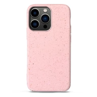 Ympäristöystävällinen Aitoa nahkaa iPhone 13 Pro Kotelo - Pink