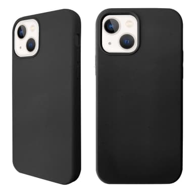 iPhone 13 mini Nestemäinen silikoni Kotelo- Black