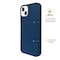 Ympäristöystävällinen Aitoa nahkaa iPhone 13 Kotelo - Navy Blue