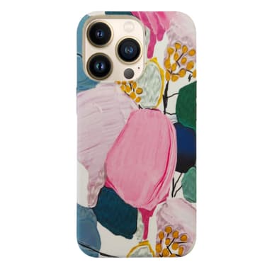 Ympäristöystävällinen painettu iPhone 13 Pro Kotelo - Floral Impression