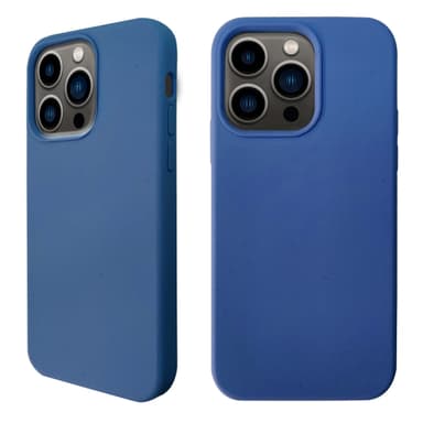 iPhone 13 Pro Nestemäinen silikoni Kotelo- Blue