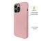Ympäristöystävällinen Aitoa nahkaa iPhone 13 Pro Kotelo - Pink