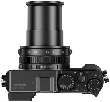 Panasonic Lumix DMC-LX100 digikamera (musta)