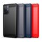 SKALO Xiaomi 11T/11T Pro Armor Carbon Iskunkestävä TPU suojakuori - Harmaa