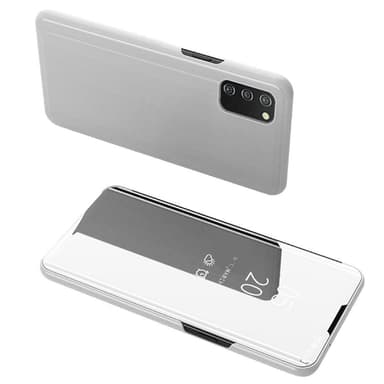 SKALO Samsung A02s / A03s Clear View Mirror Lompakko - Hopea